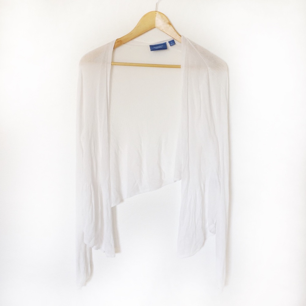 🌵 SIMPLY VERA white cardigan lightweight sweater